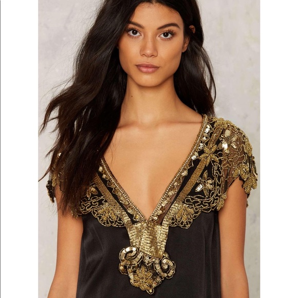 Nasty Gal Accessories - Shine me up sequin shawl